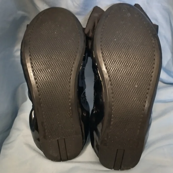💯 Authentic PRADA Black Patent Women's Flats - Picture 12 of 12